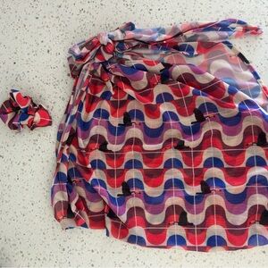 Nua swim sarong and scrunchie set